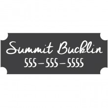 pick your color plaque